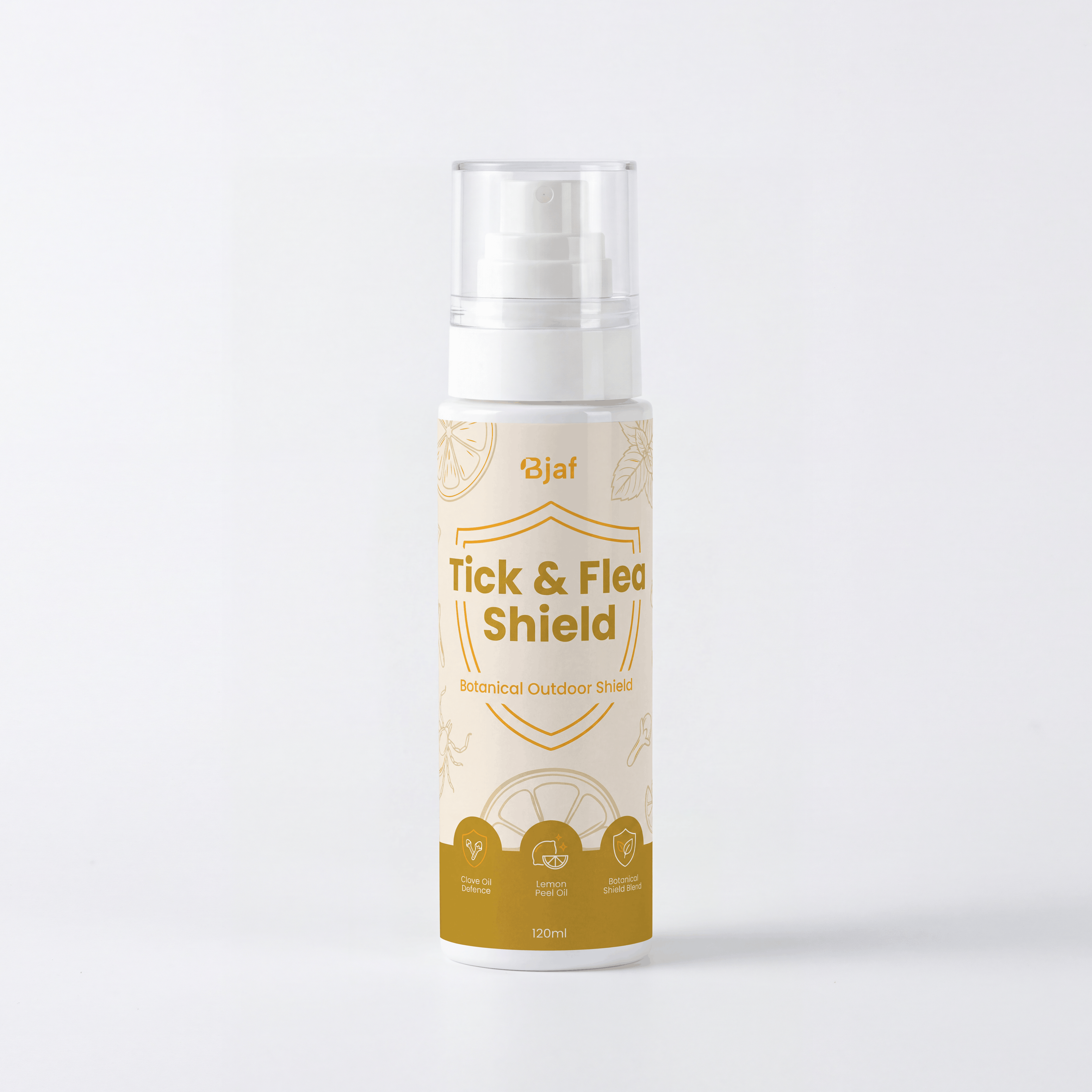 Bjaf Tick and Flea Shield Spray bottle